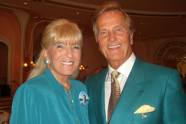 <p>PAT BOONE ENTERPRISES </p> Shirley and Pat Boone