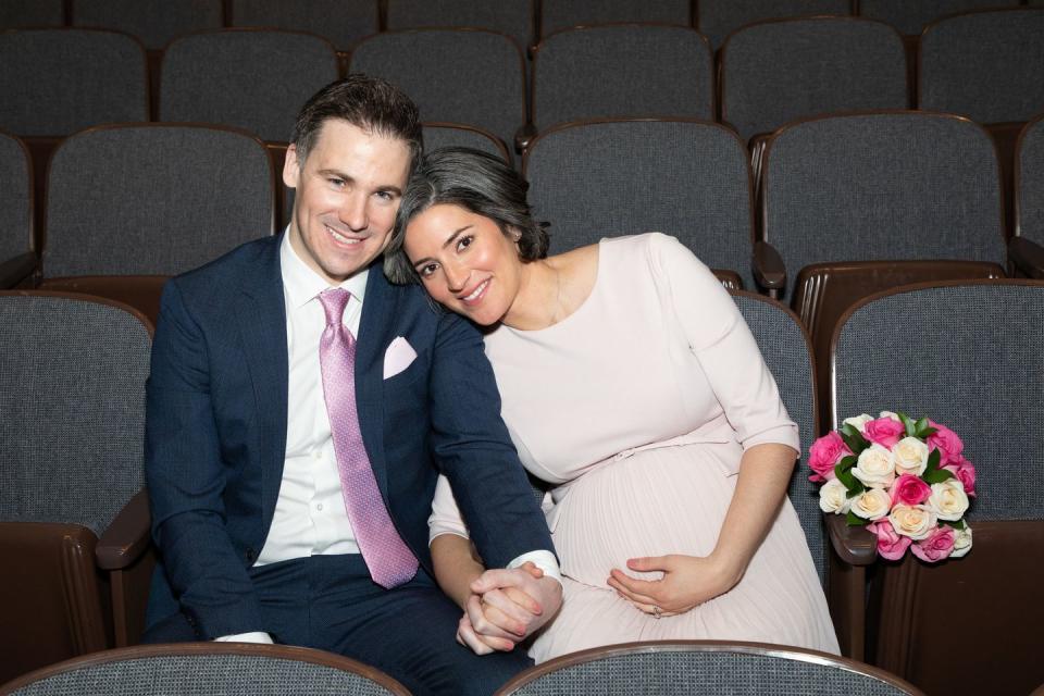 <p>Angelica and Thomas tied the knot in 2019. Angelica (34) identifies as Hispanic, while Thomas (38) is from England and identifies as white. Both are finance professionals who live in New York City and have noticed a change in how society views interracial marriages.</p><p><strong>Based on societal views do you consider interracial marriage more or less challenging in 2020? </strong></p><p>"I would certainly say much less challenging than in my parents and their parents time. However, that does not mean that the challenge does not exist. Think about this: families were attacked and forced out of neighborhoods (take Mariah Carey’s family for example) just because they were interracial. We probably don’t have that anymore, but it doesn’t mean people don’t still talk about it. I think when we can get to a place when an interracial couple walks by and it doesn’t make us do a double take or register, then perhaps we are on our way to full acceptance. This of course is just in America and even then amongst certain racial groups. I would say a lot of pressures come within the family. I grew up with my mother always going on and on that I should never date a Hispanic man for a number of racist, stereotypical reasons. I most certainly ignored her advice, but she always seemed to be less critical of white men I dated," says Angelica. "For my own daughter, I hope she is able to grow up free from negative color or race influence and marry for pure love. I want her to fall in love with a human that treats her fairly, with dignity and respect whether that be male or female, black, white, Latino, Asian, etc."</p><p>Thomas adds "I was very lucky to be brought up in a very accepting environment, as generationally that’s not always the case. Although the news recently has provoked a divide of opinions, I think the Prince Harry and Meghan Markle marriage has maybe helped modernize or evolve ‘old-fashioned’ views and opinions. I would hope it’s less challenging in 2020, and beyond."</p><p><strong>What does the word interracial mean to you and how does it pertain to your marriage? </strong></p><p><strong>"</strong>To me, interracial is the merging of two races. I’m not sure the word in particular plays any significant role in my relationship. We view one another as someone we love. I think the elements that make me Latina have more to do with my upbringing than my race. I have always been in somewhat of a limbo when it comes to being Puerto Rican. I seem to never be “Boricua enough” for Puerto Ricans and I am never all-American enough for others. I’ve never felt this with Thomas, perhaps because he is European and I’ve always been enough just as I am. He is one of the most open minded, non-judgmental people I have ever met. With Thomas being English, one of the most obvious qualities is his accent. All of his traditions come from how he was raised. On occasion he will walk in to me blasting <em>La India</em> or some sort of salsa. I’m certainly not oblivious to our vastly different upbringings, but I think that's what makes us so unique. I also believe this creates a lifetime of getting to know one another." says Angelica. </p><p>"It means to me that I, my wife and our present and future family will have so much to investigate, explore and learn together. It means we can culturally grow, and actively educate our children to help them understand their identity. It’s very exciting for us to be able to guide them on this journey. For example, learning family histories and combining and even starting traditions, to make many more happy memories." says Thomas. </p><p><strong>What advice would you give to someone who is ready for marriage with their significant other, but is afraid their interracial relationship will cause issues?</strong></p><p>"This is tough. Family can put so much pressure on us in making some of the most important decisions of our lives. I think I would say envision the life you want to live – who is there? Who supports you in this life? Is therapy something that your partner and family are willing to go to together? My mother and I have never been close for a variety of reasons, mainly because her ignorance keeps her in a place I cannot relate to. As I get older, I realize that I cannot change her, but that doesn’t mean I have to accept her poor behavior either. Instead, I have chosen my little family (my husband, my daughter and my soon to be born son) over trying to enlighten my mother. She still has a small presence in my life, mainly through technology (via texts or photos), but I find myself more at peace with this form of relationship than our previous tumultuous one," mentions Angelica. </p><p>"Go for it! Life’s too short. But always communicate these feelings or concerns you have to your significant other. As mentioned, I’m very fortunate to come from an understanding family that only wants what makes me happy." says Thomas.</p><p><strong>What have you found to be the most challenging aspects of marriage with your partner in terms of cultural and racial exchanges?</strong></p><p><strong>"</strong>I will say that we sometimes have communication debacles due to my or his misunderstanding of a text or tone. I think the best example of this was when we first met on Bumble. I asked him what his plans were for the weekend and he responded with ‘What do you have on?’ I was in shock and of course immediately thought – WEIRDO! Seeing that I wasn’t responding, he realized what it sounded like and clarified with what weekend plans I had on… Things like this happen to us quite often as we continue to decode our languages, which while both are English… could mean completely different things!" says Angelica. </p><p>"On another note, I will say that I often times will ask him to go to a hostess at a packed restaurant to get us a table – the accent always works. And recently we have been in the midst of searching for a home to purchase and I often pushed him to make inquiries for the simple reason that my last name was Morales and his was Vicary. Unfortunately, while the intention may not be racist, a realtor is more likely to respond to a male Vicary than a female Morales… I think Thomas did not always understand that since he probably never experienced that type of prejudice. My name change is a big deal for me on a variety of levels. For one, my Latin heritage means a lot to me. However, I have chosen to keep Garcia as my middle name and will also be passing this name on to my son (due in April) so that he too will carry a part of my heritage."</p><p>"It's the very early days of our marriage, and I acknowledge and embrace the cultural and background differences of our union. We fortunately haven’t come across too many challenging aspects. However, we almost never met initially due to my question of ‘what do you have on?’ in our dating app text exchange. So our differing use and interpretation of the English language (and wider communication) is something we’ve worked on since day one!" Thomas mentions. </p>