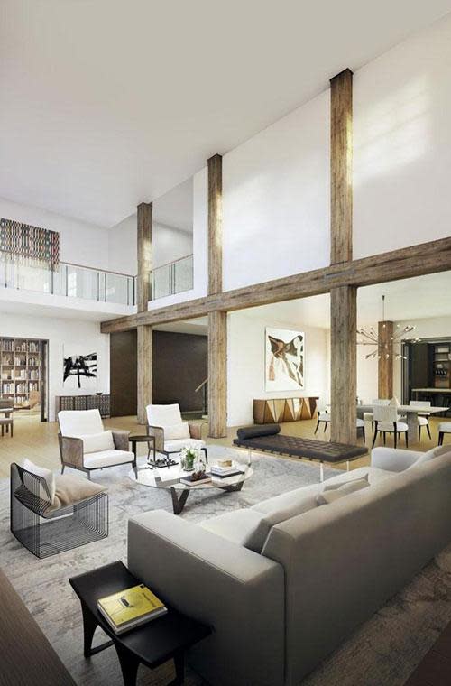 Justin and Jessica's luxe NYC penthouse