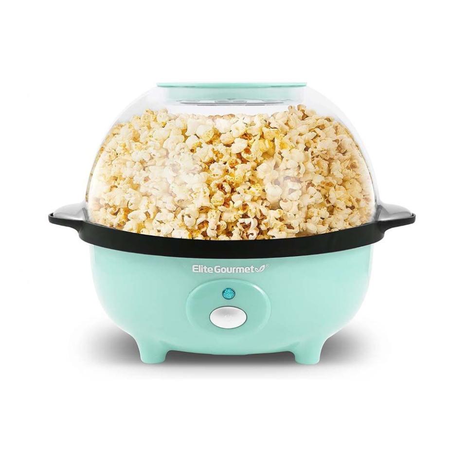 7) Automatic Stirring Popcorn Maker Popper