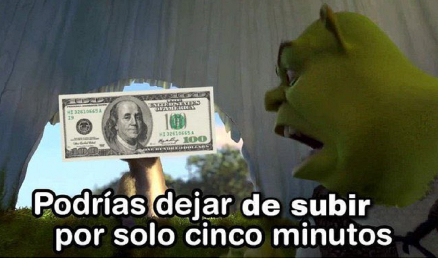 La disparada del dólar tomó