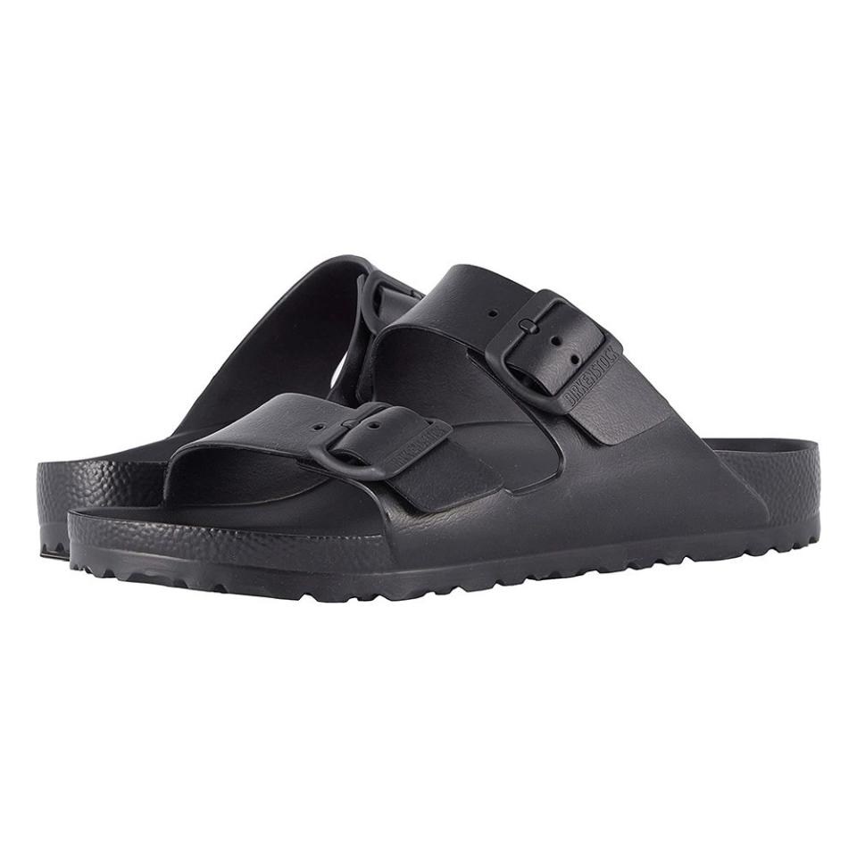 <p><a href="https://go.redirectingat.com?id=74968X1596630&url=https%3A%2F%2Fwww.zappos.com%2Fp%2Fbirkenstock-arizona-essentials%2Fproduct%2F8184196&sref=https%3A%2F%2Fwww.oprahdaily.com%2Flife%2Fg27350645%2Fbeach-essentials%2F" rel="nofollow noopener" target="_blank" data-ylk="slk:Shop Now;elm:context_link;itc:0;sec:content-canvas" class="link ">Shop Now</a></p><p>Arizona Essentials Sandals</p><p>zappos.com</p><p>$49.95</p><span class="copyright">Birkenstock</span>