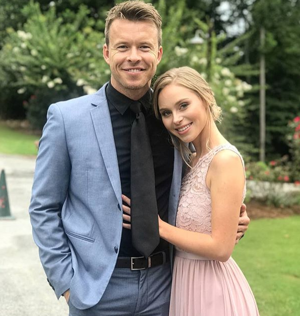 Australian actor Todd Lasance has announced his engagement to Jordan Wilcox. Photo: Instagram/toddjlasance