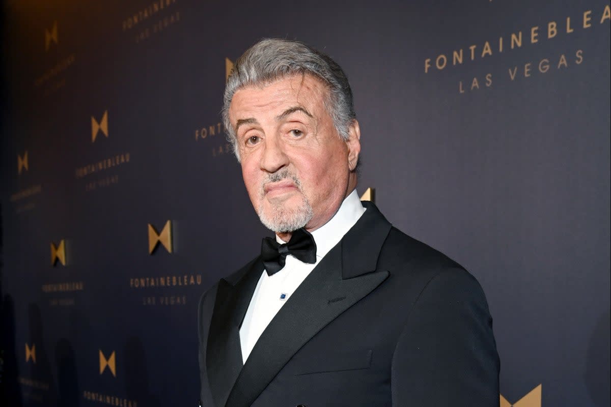 Sylvester Stallone in Las Vegas in December 2023 (Jon Kopaloff/Getty Images for Fontainebleau Las Vegas)