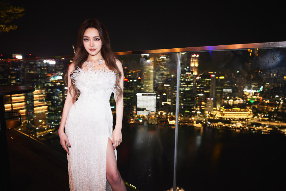 Grace Chow at Revolve Around The World events in Singapore. (PHOTO: Revolve)