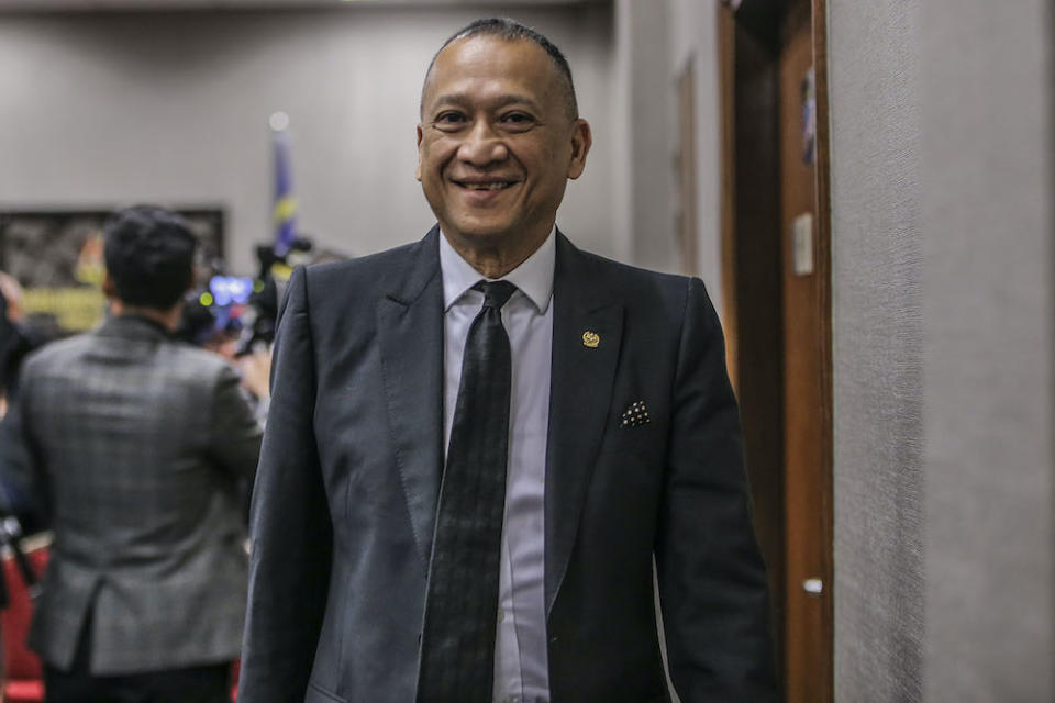 Datuk Seri Mohamed Nazri Abdul Aziz claimed the law introduced by the colonial British government is needed to guarantee unity in Malaysia. — Picture by Hari Anggara