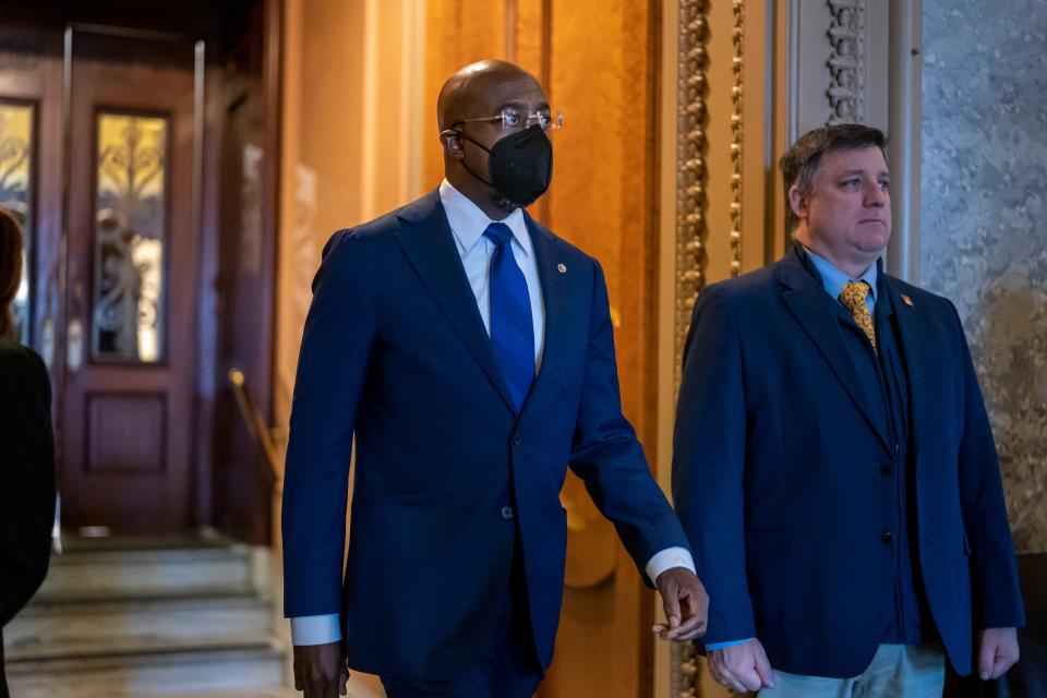 Sen. Raphael Warnock, D-Ga., is the highest spender so far among 2022 Senate candidates, dropping a cool $31.8 million since Jan. 1, according to Federal Election Commission data.