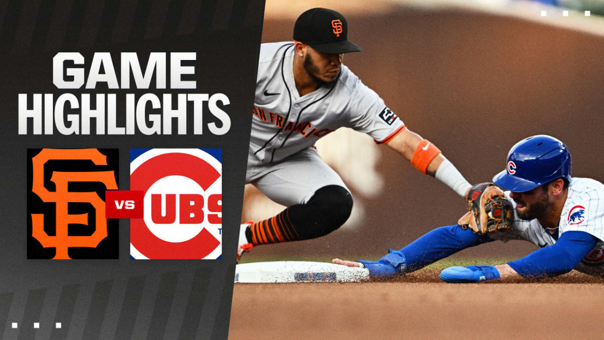 Highlights of the Giants vs. Cubs Game on Yahoo Sports