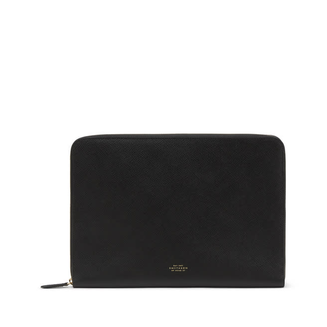 <p><a href="https://go.redirectingat.com?id=74968X1596630&url=https%3A%2F%2Fwww.smythson.com%2Fus%2Fblack-13-laptop-case-in-panama-1200942.html%3Fcgid%3D9A18&sref=https%3A%2F%2Fwww.esquire.com%2Flifestyle%2Fcars%2Fg40220533%2Fbest-ipad-air-cases-covers%2F" rel="nofollow noopener" target="_blank" data-ylk="slk:Shop Now;elm:context_link;itc:0;sec:content-canvas" class="link ">Shop Now</a></p><p>13" Small Laptop Case in Panama</p><p>smythson.com</p><p>$355.00</p>