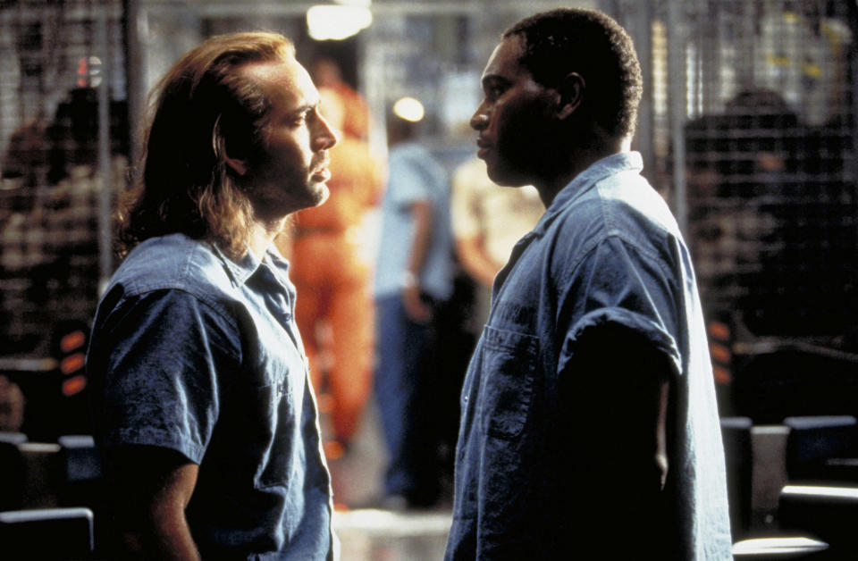 When a prison transport plane is hijacked by a rogue group of prisoners, Cameron Poe (Cage), a paroled former Army Ranger, teams up with a US Marshall to help keep the prisoners from escaping. This cast is absolutely stacked with talent, yet Cage manages to hold his own against some of the best actors around, including John Malkovich, Steve Buscemi, and Ving Rhames. The film received mixed reviews from critics at the time, but in the decades since has been properly re-appreciated as one of the great action adventures of the '90s. Plus, Cage proved once and for all that he can look good with literally any hairstyle.Watch it on Amazon Prime.