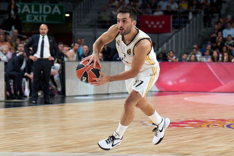 Facundo Campazzo, compañero de Gabriel Deck, liderará desde la conducción a Real Madrid frente a Gran Canaria, por la Liga ACB.