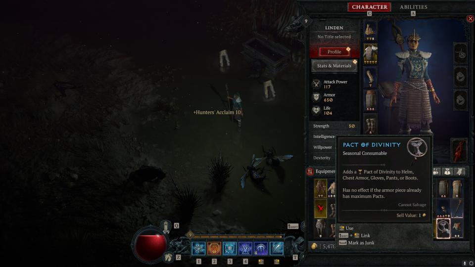 Diablo 4 pacts