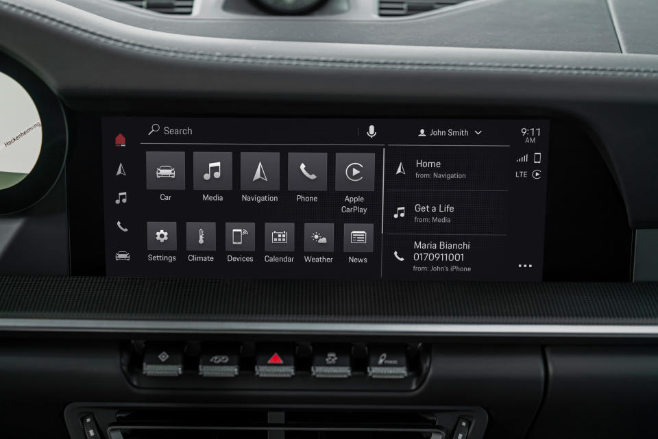 Porsche Infotainment