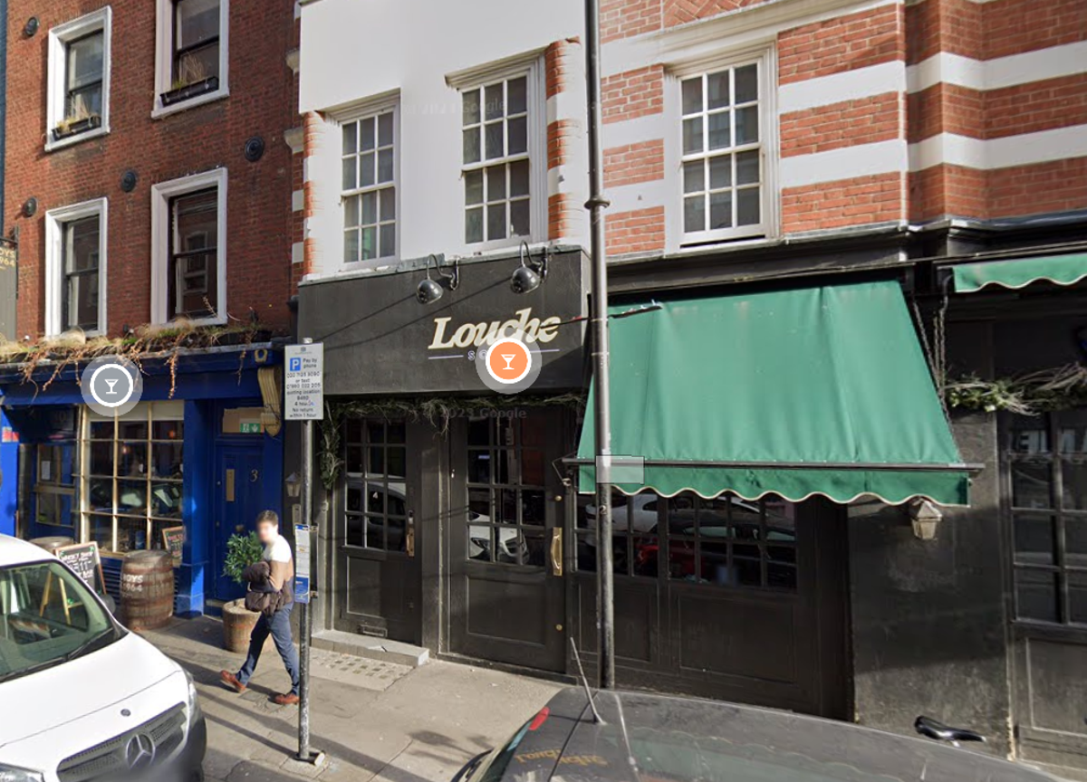 Louche bar in Soho (Google Maps)