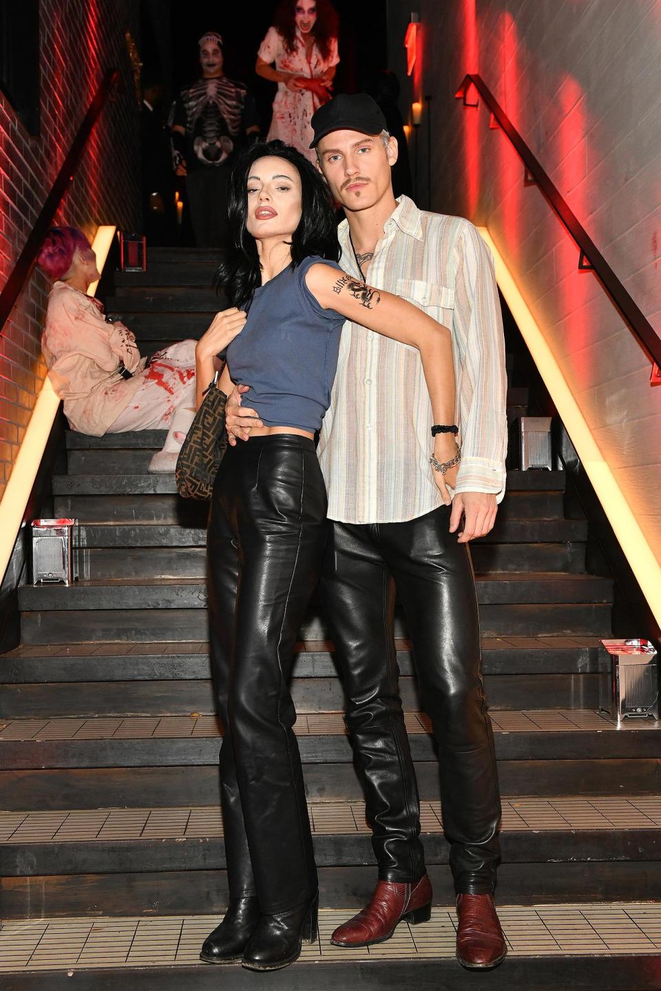 Maya Stepper & Mikkel Gregers Jensen as Angelina Jolie & Billy Bob Thornton