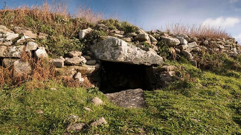 Lower Boscaswell Fogou in St Just, Cornwall