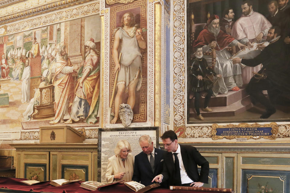 The Prince Of Wales And Duchess Of Cornwall Visit Vatican City