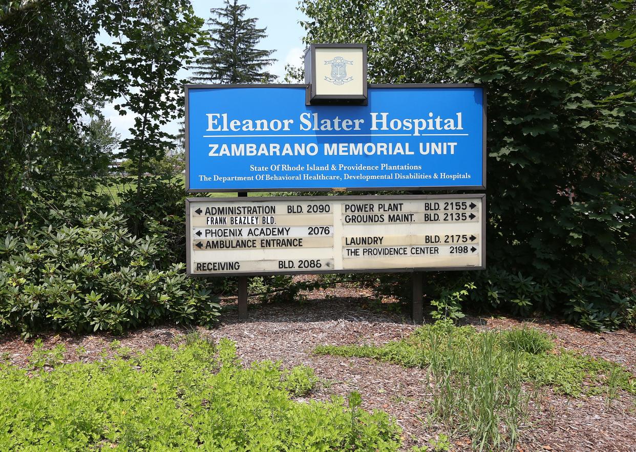 The Zambarano Unit at Eleanor Slater Hospital in Burrillville.