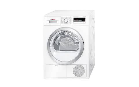 Bosch white WTW85231GB tumble dryer 