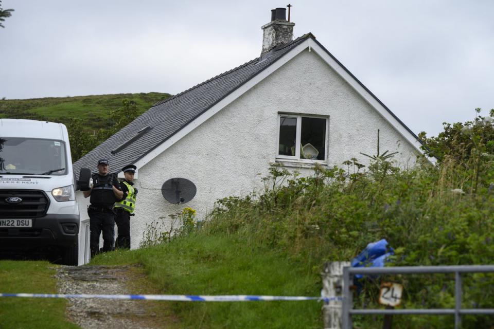 Events began at Tarskavaig on Skye early on Wednesday (John Linton/PA) (PA Wire)