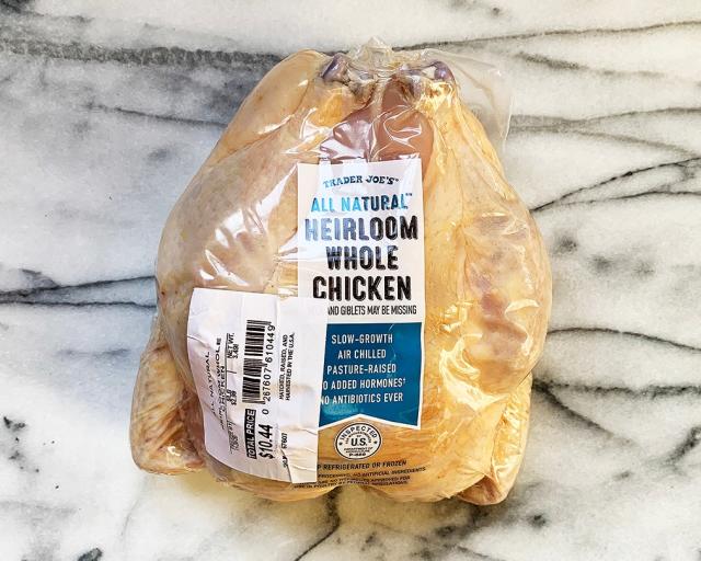 Trader Joe's All Natural Heirloom Whole Chicken 