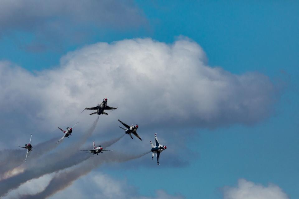 The 2023 Orlando Air Show at Orlando Sanford International Airport.