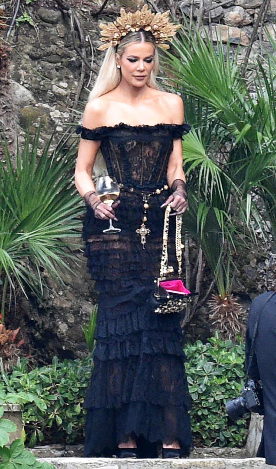 Guests attend Kourtney Kardashian and Travis Barker's wedding in Portofino