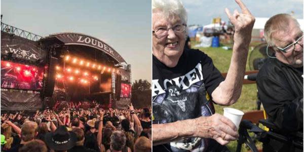 Dos ancianos escapan de asilo para ir a un festival de música