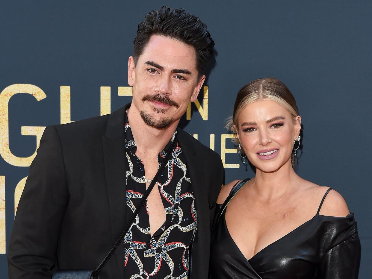 Tom Sandoval and Ariana Madix attend the Los Angeles Special Screening of Lionsgate's "Midnight In The Switchgrass" at Regal LA Live on July 19, 2021 in Los Angeles, California