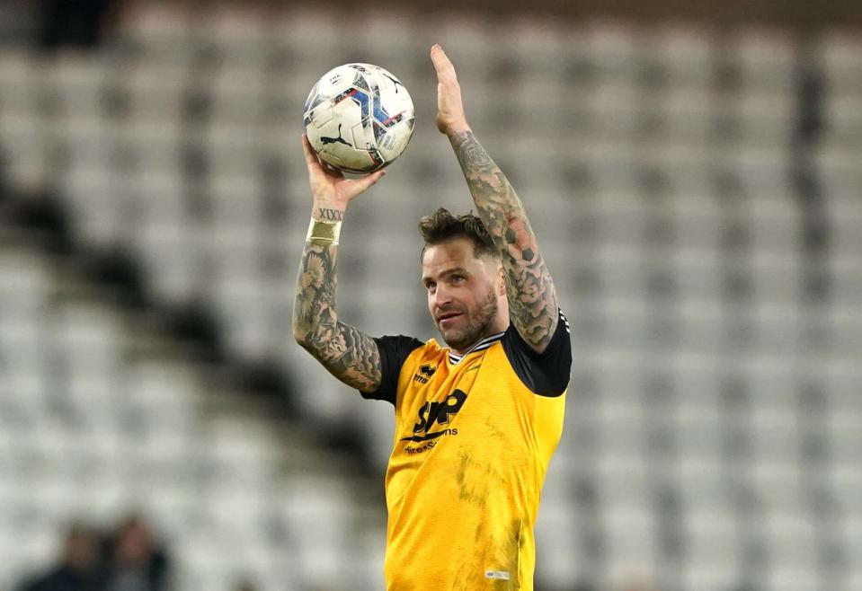 Chris Maguire joined Lincoln from Sunderland last summer (Owen Humphreys/PA) (PA Archive)