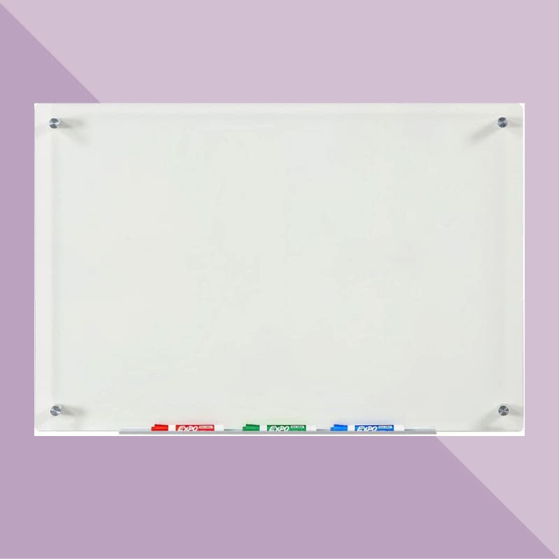 Clear Glass Dry-Erase Board (3x2)