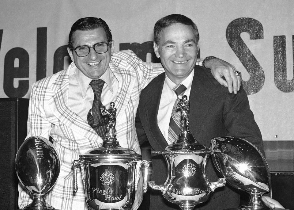 <p>Frank Kush (1929-2017): Hall of Fame college football coach at Arizona State. </p>