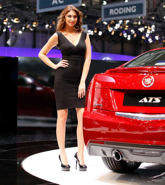 No auto show is complete without the glitz and glamour and the Geneva Motor Show is no exception. Who is the hottest?