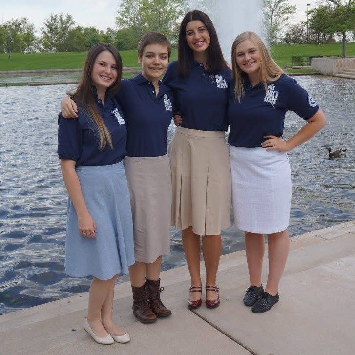 Utah Girls State, a leadership program for teenage girls, has a controversial dress code. (Photo: Facebook/Utah Girls State)