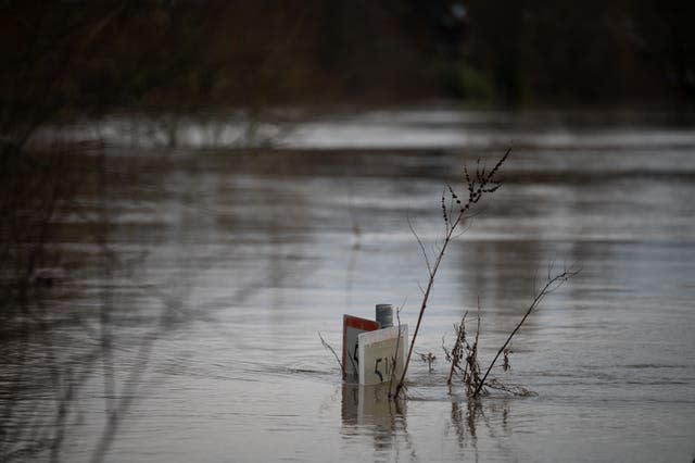 Flooding in Pulborough, West Sussex 