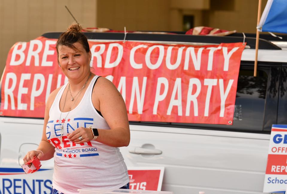 It is Election Day in Brevard.  Scenes from Kiwanis Island on Merritt Island.