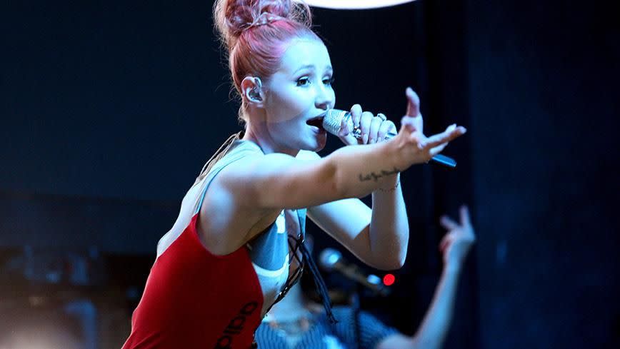 Iggy Azaela during a recent performance. Source: Getty