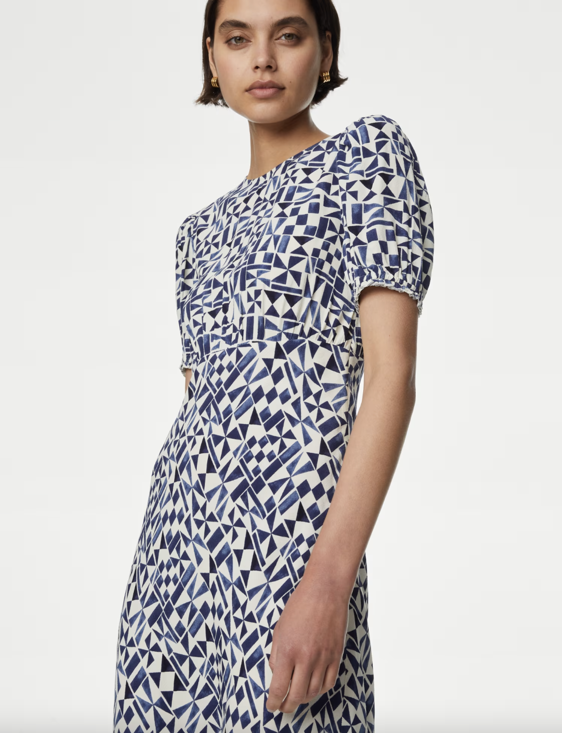 This midaxi dress has been flying off shelves. (Marks & Spencer)