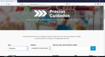 <p>Precios Cuidados, el sitio en Internet. (Catalina Oquendo) </p>