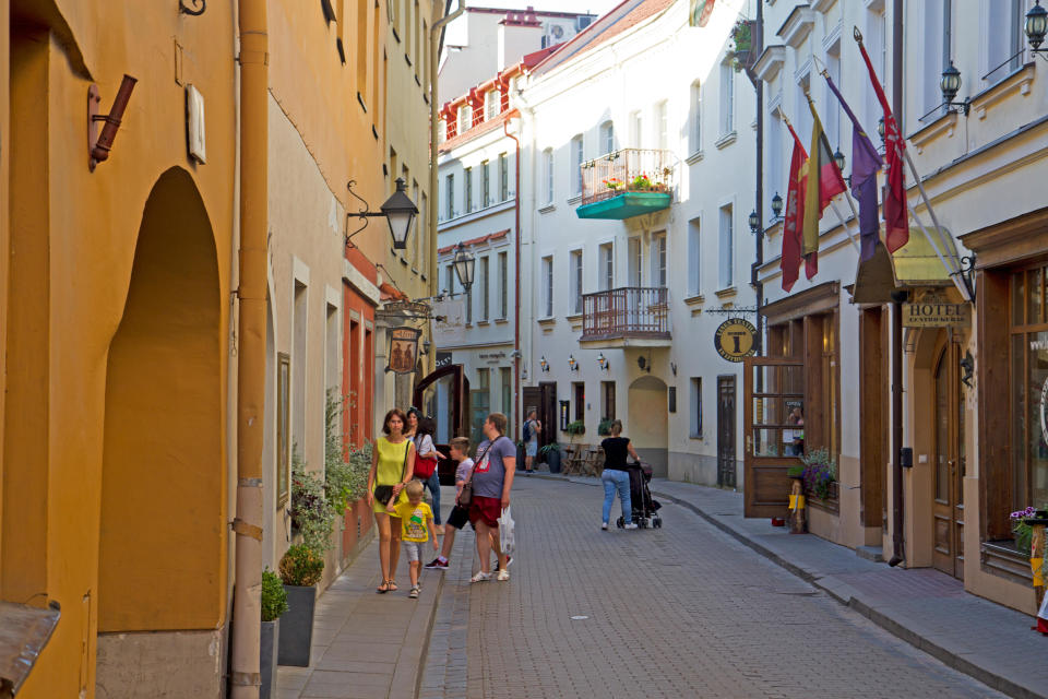 Old town of Vilnius