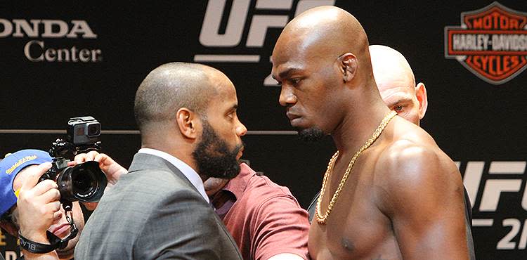 Daniel Cormier and Jon Jones square off at UFC 214