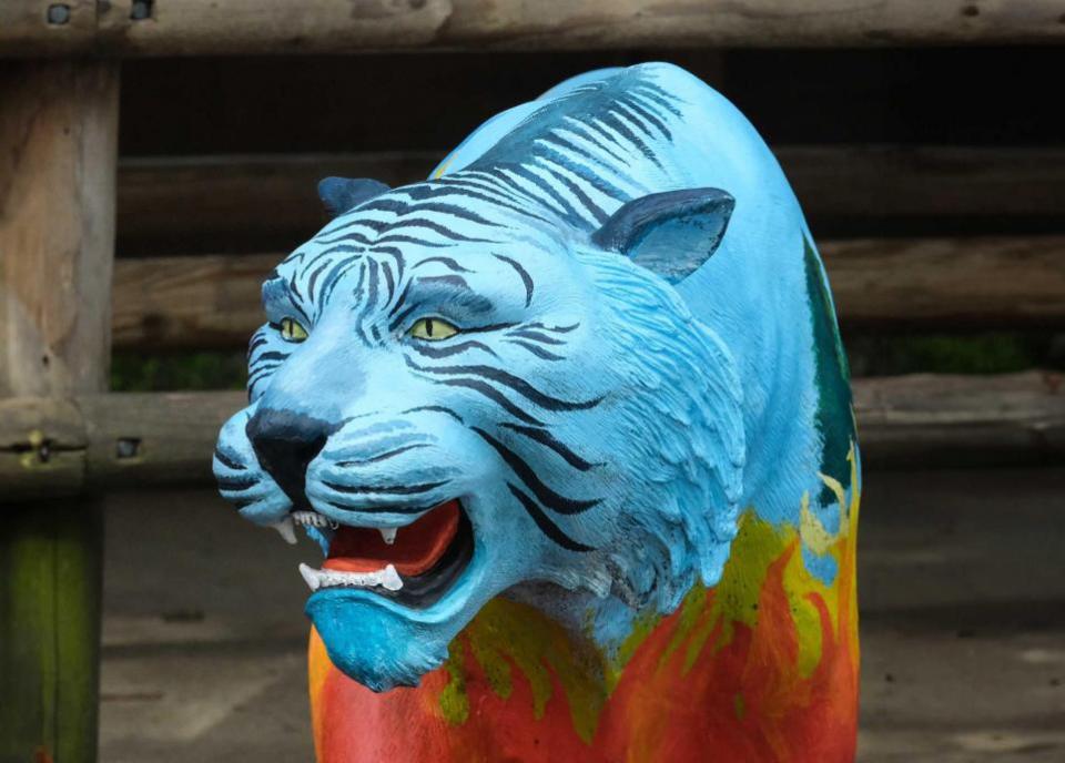 Eastern Daily Press: Each statue pays tribute to a beloved tiger that once called Banham Zoo home
