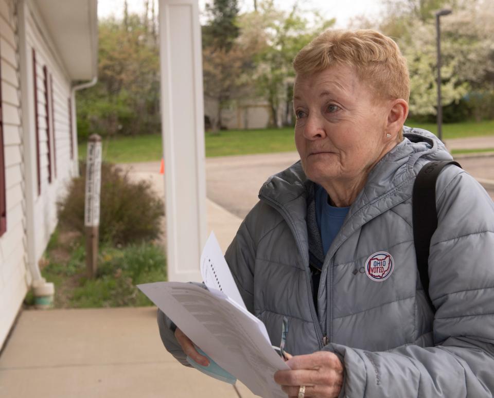 Carol McDonald, a retired school teacher in Hudson, says she voted for Gov. Mike DeWine in Tuesday's primary election. "I want him to follow the science," she says about his response to the pandemic.