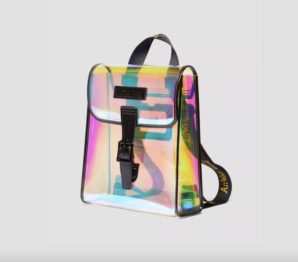 see through backpack