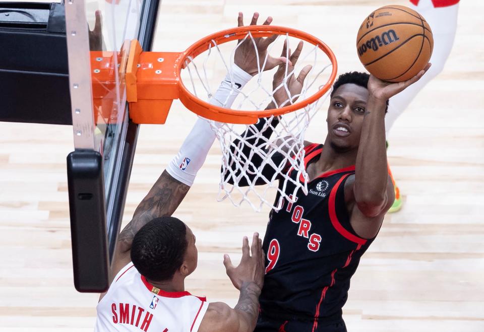 RJ Barrett。(Photo by Zou Zheng/Xinhua via Getty Images)