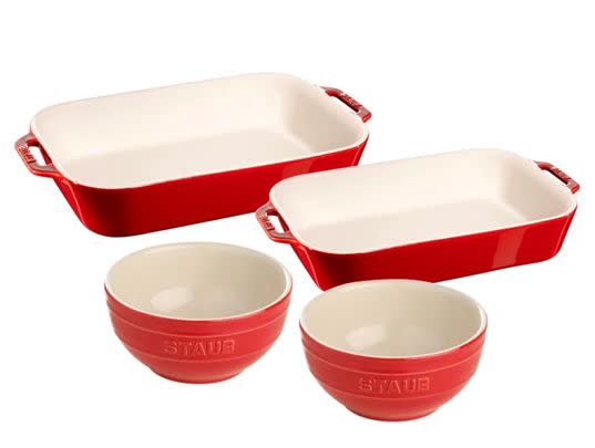 Staub Ceramics four-piece baking set (73% off)