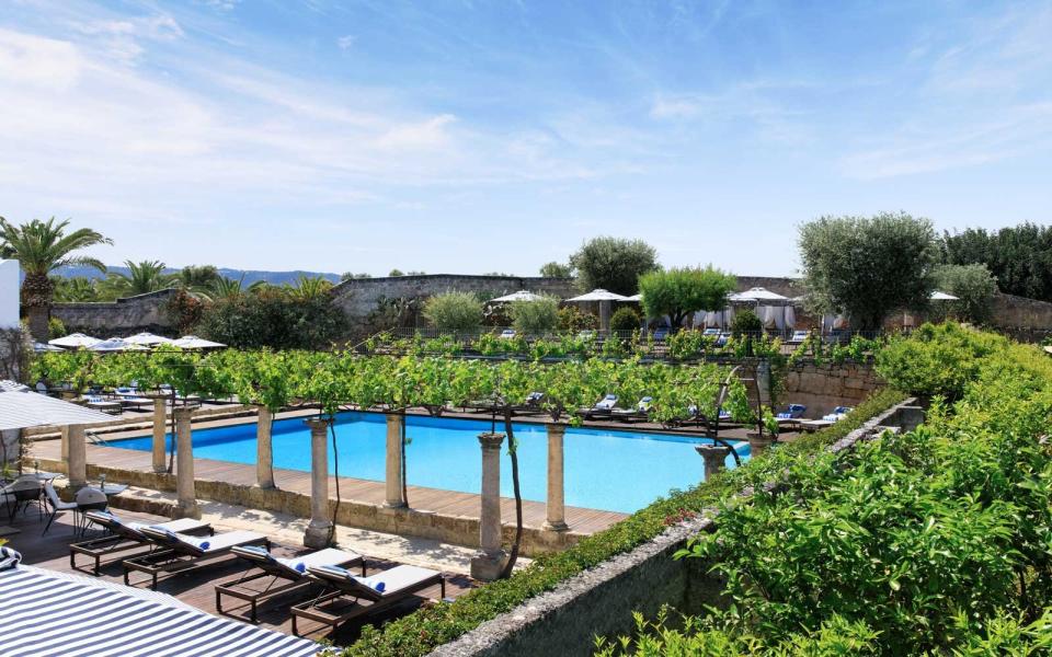 Pool at Masseria Torre Maizza, Puglia, Italy