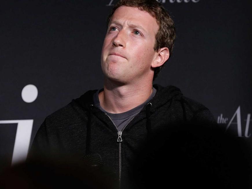 mark zuckerberg sad