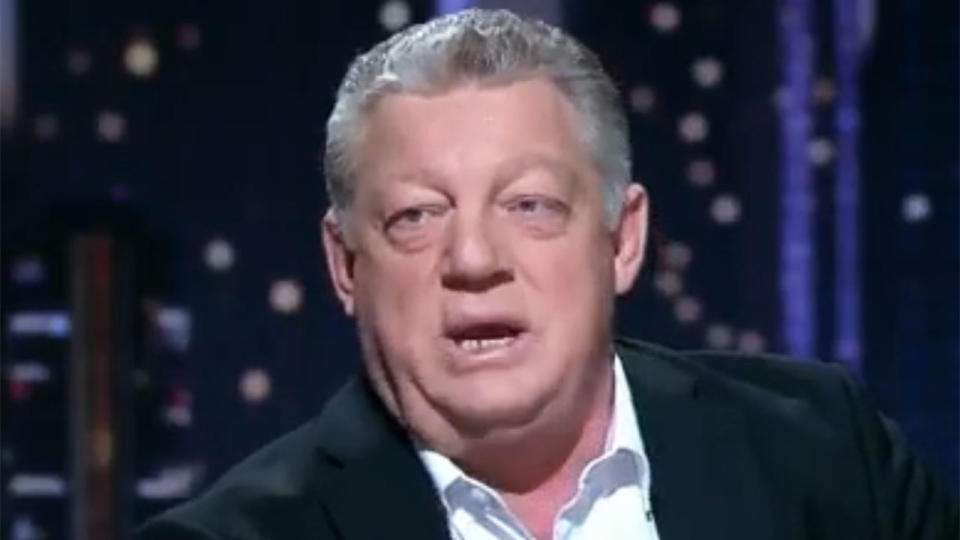 Phil Gould is furious with the NRL. Pic: 100% Footy