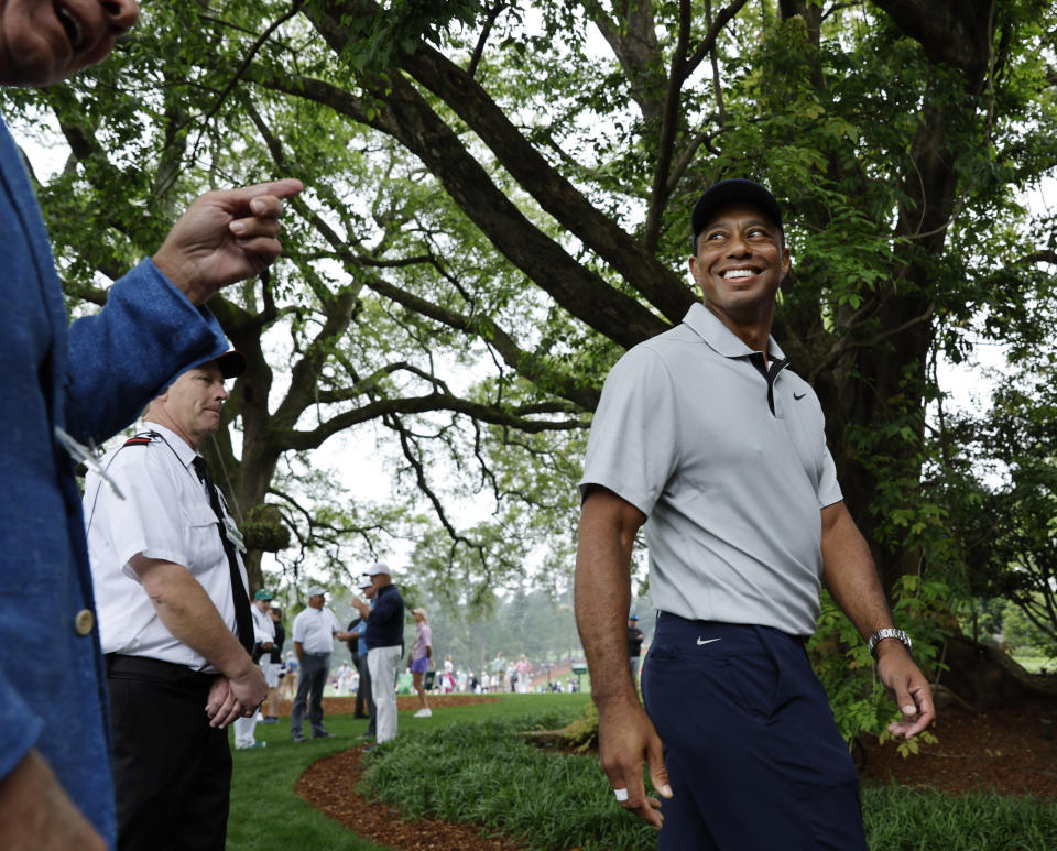 Tiger Woods is now finding joy not just in winning, but just being on the course. (REUTERS/Jonathan Ernst)